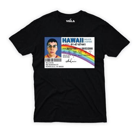 superbad mclovin t shirt