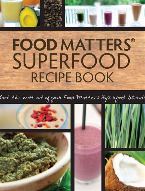 superfood recipe book Epub