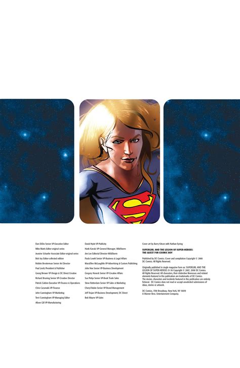 supergirl and the legion of super heroes the quest for cosmic boy Doc