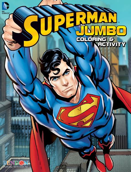 superman jumbo color and activity book PDF