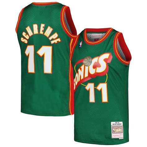 supersonics jersey