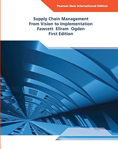 supply chain management from vision to implementation Kindle Editon