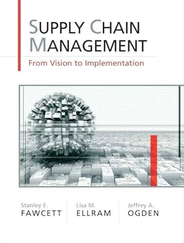 supply chain management from vision to implementation Kindle Editon