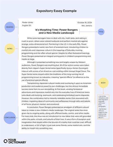 supporting paragraphs for expository essay Kindle Editon