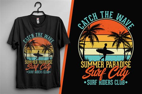 surf graphic t shirt