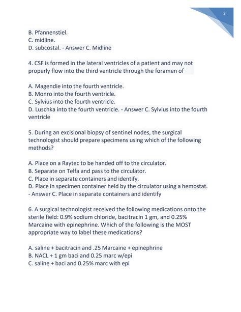 surgical first assistant exam questions Epub