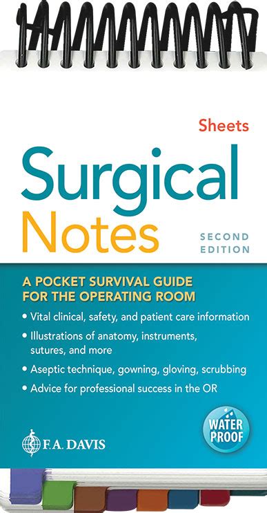 surgical notes a pocket survival guide for the operating room daviss notes Reader