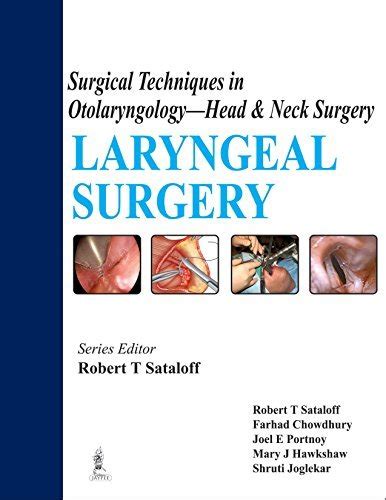 surgical techniques otolaryngology head surgery Reader