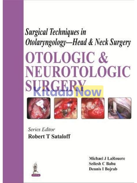 surgical techniques otolaryngology head surgery Reader