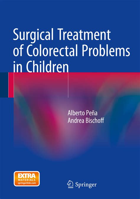 surgical treatment of colorectal problems in children PDF