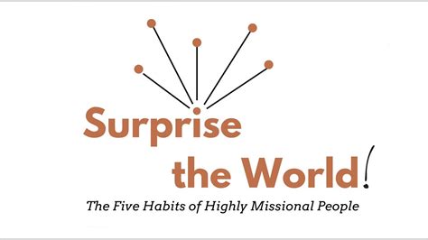 surprise world habits highly missional PDF