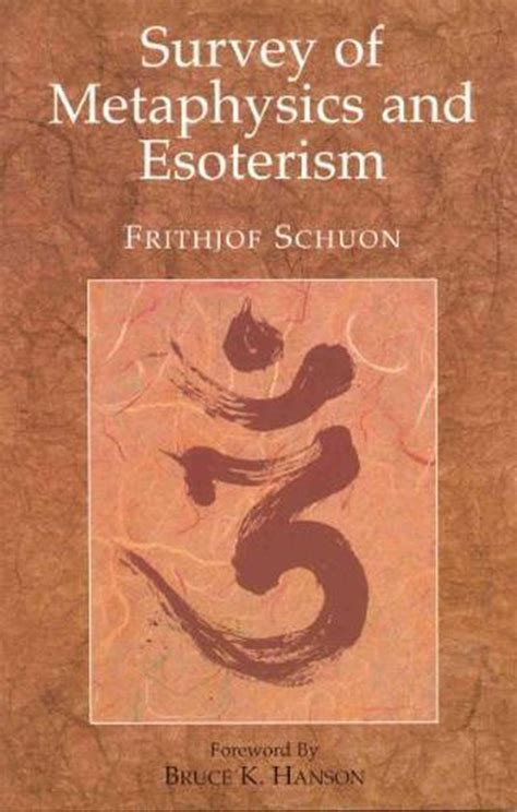 survey of metaphysics and esoterism Kindle Editon