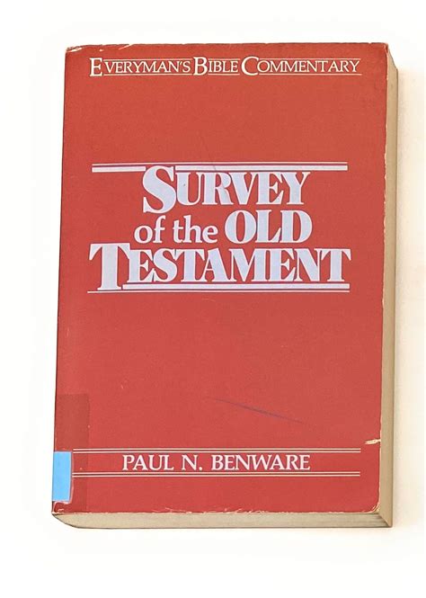 survey of the old testament everymans bible commentaries Reader