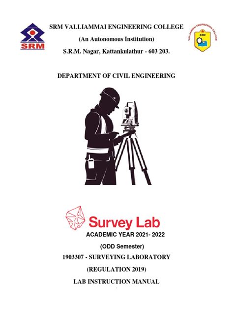 surveying lab manual jntu PDF