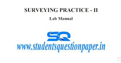 surveying practical 2 lab manual for diploma Doc