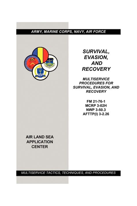 survival evasion recovery multiservice procedures Reader