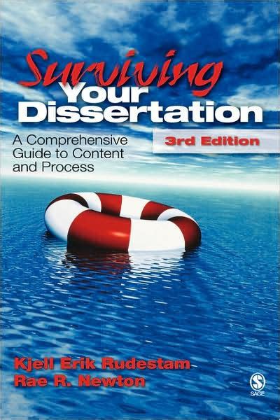 surviving your dissertation a comprehensive guide to content and process Doc