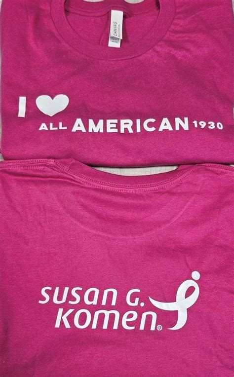 susan g komen shirts