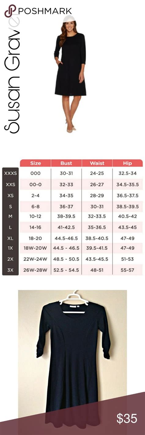 Susan Graver Sizing Chart