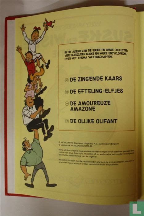 suske en wiske collectie de zingende kaars de eftelingelfjes de amoureuze amazone de olijke olifant Epub