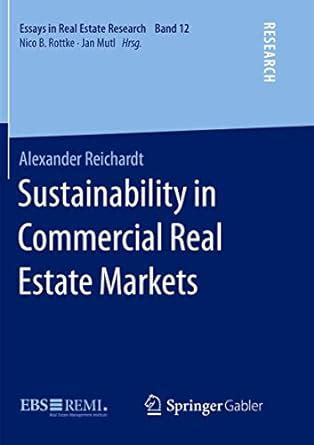 sustainability commercial estate markets research PDF