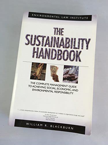 sustainability handbook management environmental responsibility Epub