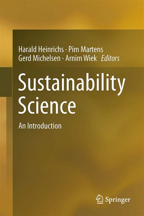 sustainability science introduction harald heinrichs Kindle Editon