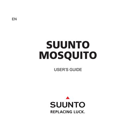 suunto mosquito dive computer manual Kindle Editon