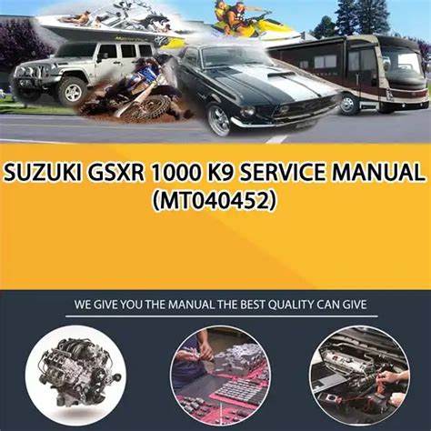 suzuki 1000 k9 manual Kindle Editon