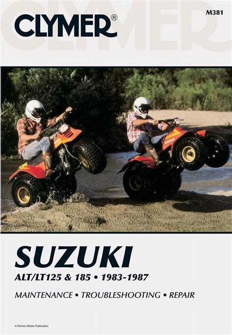 suzuki 185 atv manual Kindle Editon
