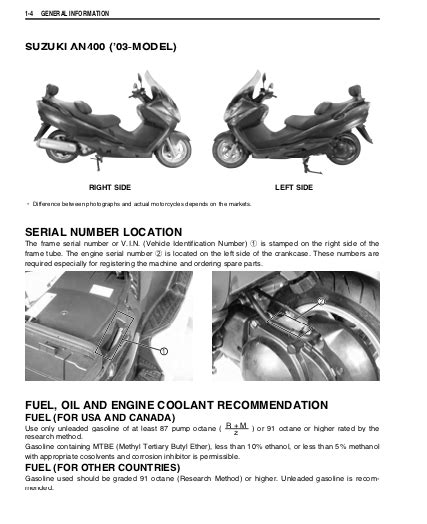 suzuki an 400 manual pdf Kindle Editon