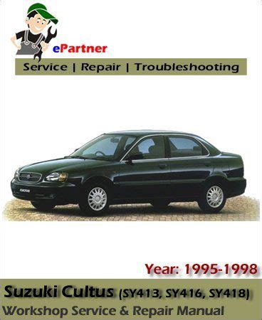 suzuki cultus 1996 repair manual Epub