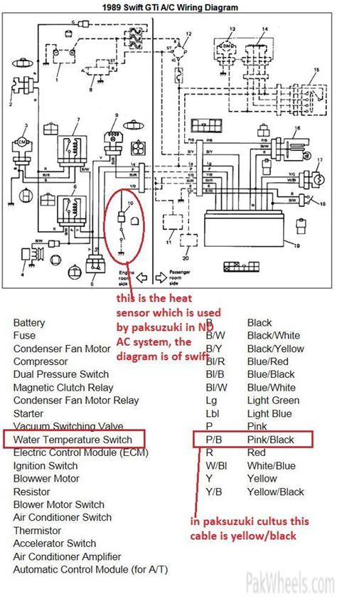 suzuki cultus car electric wiring diagram Reader