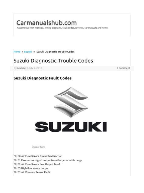 suzuki df140 outboard trouble codes man pdf Kindle Editon