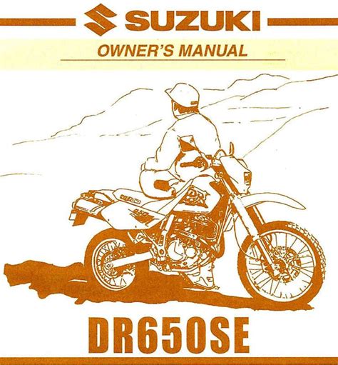 suzuki dr650 manual free Reader