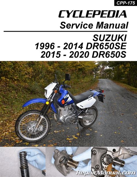 suzuki dr650 service repair manual PDF