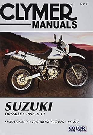 suzuki dr650se 1996 2013 clymer motorcycle repair Epub