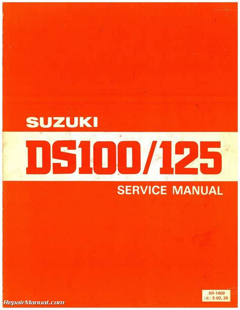 suzuki ds 100 manual Doc