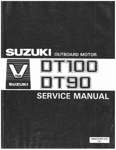 suzuki dt90 repair manual Epub