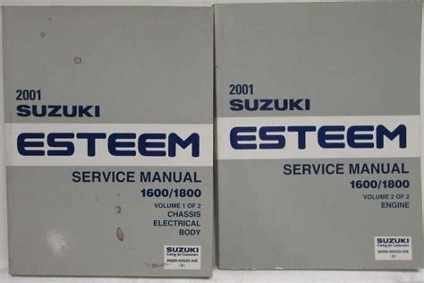 suzuki esteem 2001 manual Epub