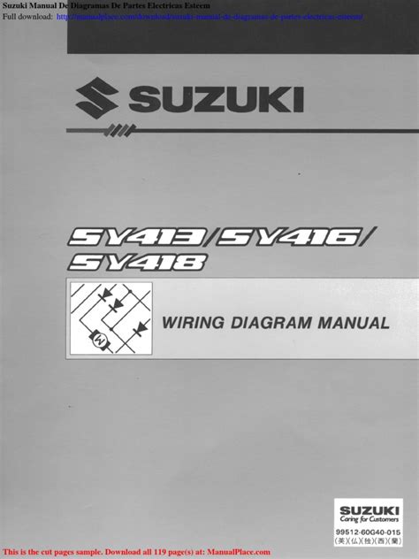 suzuki esteem manual pdf Kindle Editon