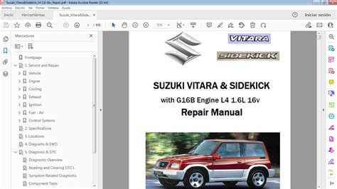 suzuki g16b workshop manual Kindle Editon