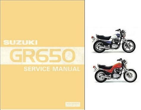 suzuki gr650 gr650x service repair manual pdf Doc