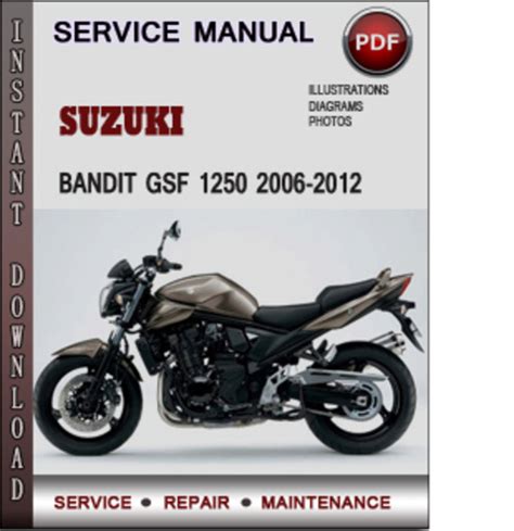 suzuki gsf 1250 bit workshop manual pdf Doc