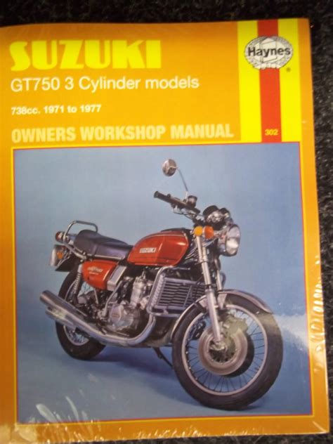 suzuki gt 750 3 cylinder models 1971 1977 owners workshop manuals series no 302 Epub