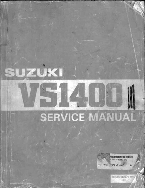 suzuki intruder service manual Reader