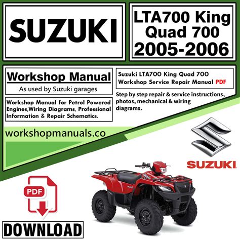 suzuki king quad 700 service manual pdf wordpress com Doc