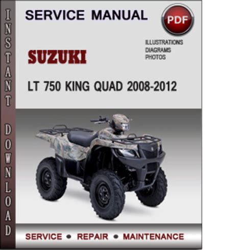 suzuki king quad 750 axi service manual Kindle Editon