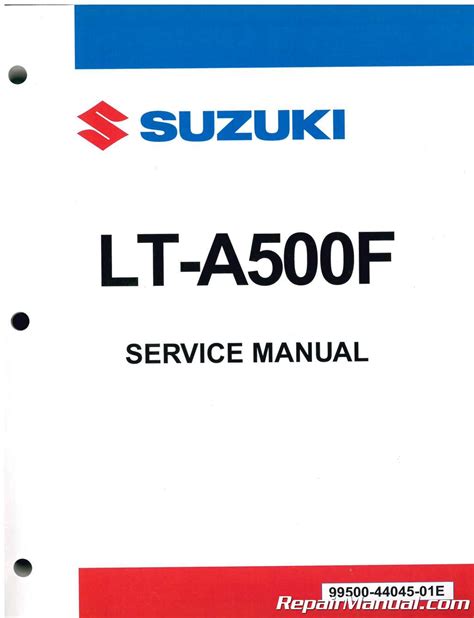 suzuki lt a500f service manual PDF