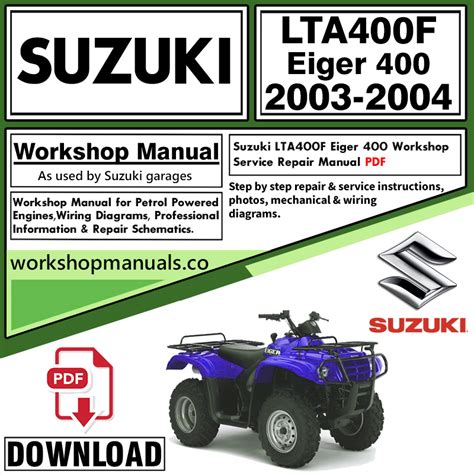 suzuki lta eiger 400 4x4 owners manual Ebook Epub